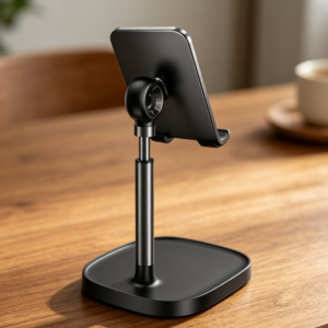 Universal Adjustable Desk Stand for Phones & Tablets up to 25 cm, Case-Friendly
